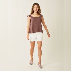 Carve Design Oahu 4" Short Color Cloud Size 0
